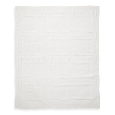 Elegant Baby® Knit Baby Blanket in Cream Heart - buybuy BABY