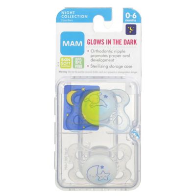 mam 16 month pacifier glow in the dark