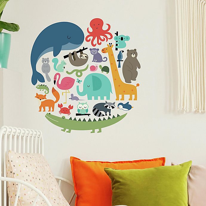 RoomMates® We Are One Animal Peel & Stick Wall Decals