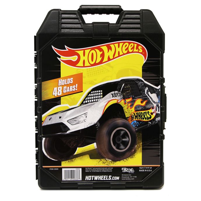 Hot Wheels Tire Car Holder Small Holds 16 Cars Wheel Case With Handle A1 