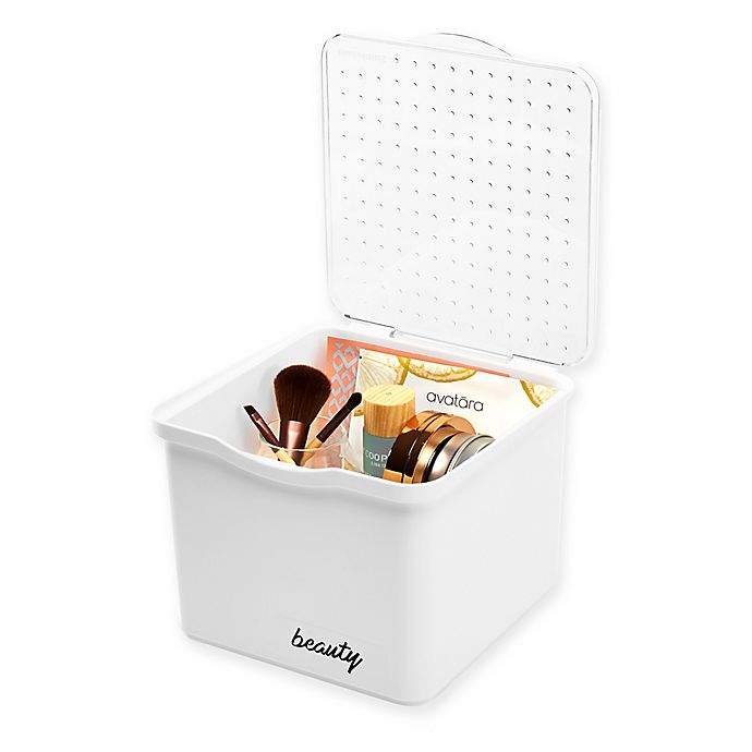 madesmart® Small Stacking Bin in White