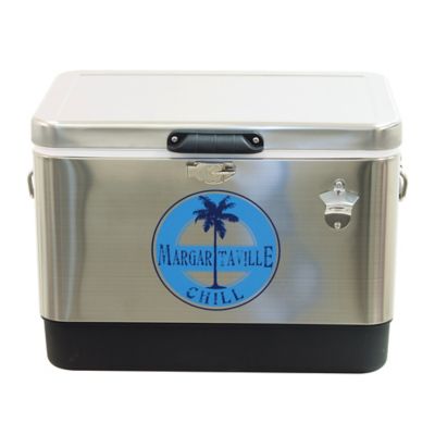 120 quart stainless steel party cooler