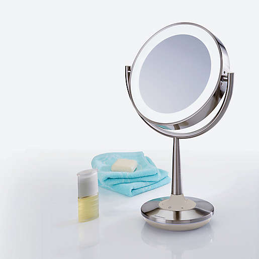 Brookstone Cordless Illuminated Makeup, Magnifying Makeup Mirror 20x Uk
