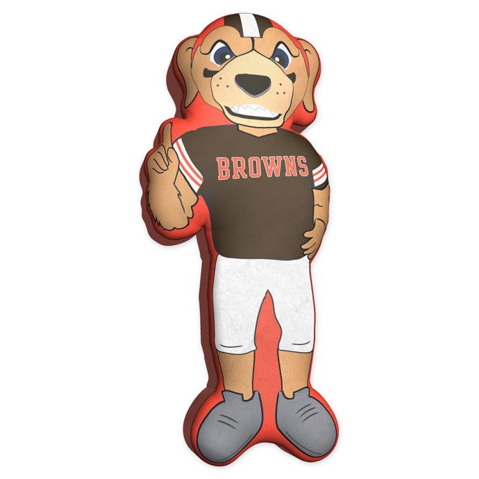 NFL Cleveland Browns Plushlete Team Mascot Throw Pillow Bed Bath & Beyond