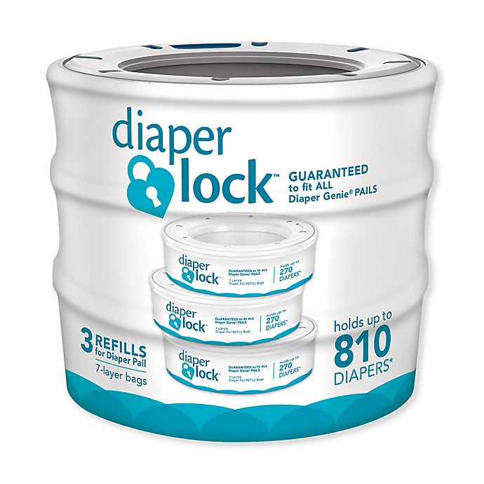 Diaper Lock™ Diaper Pail Liner in Blue