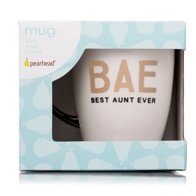 bae best aunt ever cup