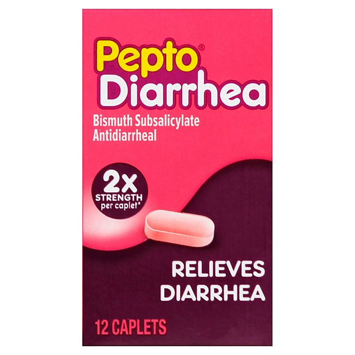 Pepto® Diarrhea 12-Count Caplets