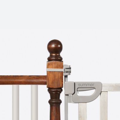 banister and stair wood gate