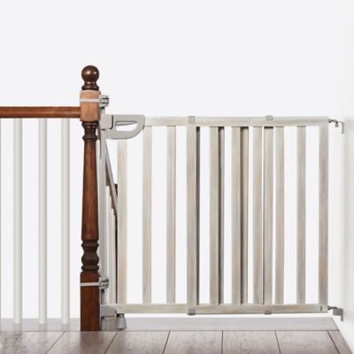 stair gate rounded banisters