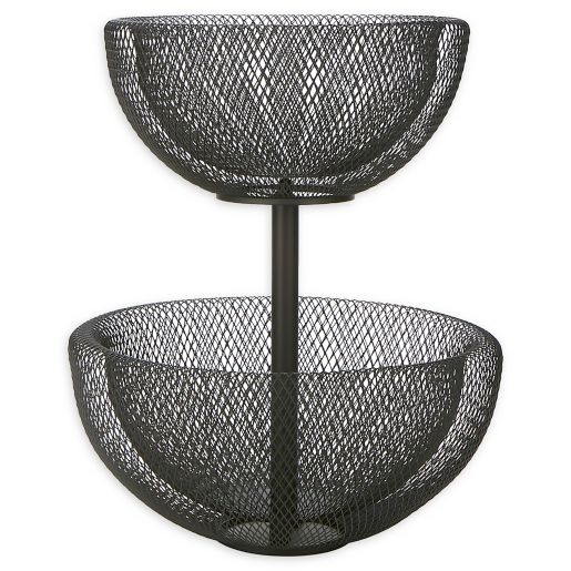 Mind Reader Mesh 2-Tier Fruit Basket