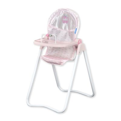 folding dolls high chair