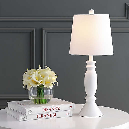 Safavieh Kian Led Table Lamp With, Graceful Flint Grey Colour Match Pair Of Touch Table Lamps