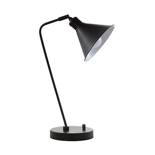 Safavieh Vance Task Table Lamp In Black, Task Table Lamp