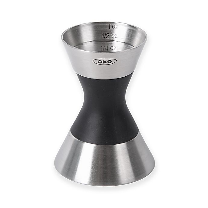 Double Sided Cocktail Liquor Bar Measuring Cups Stainless Steel Bar Jigger EF 