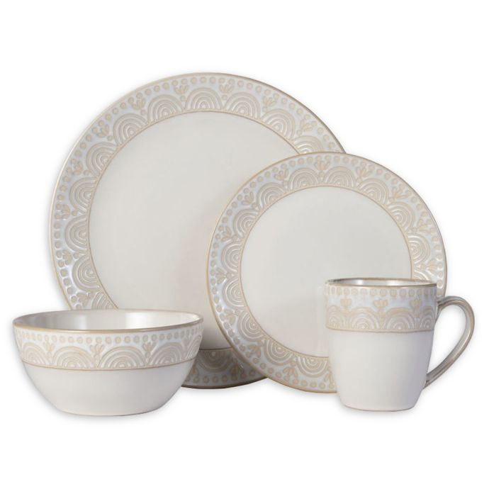 Salad Plates Trio of Pfaltzgraff Plates Medley Buff Matte Bread & Butter Plates