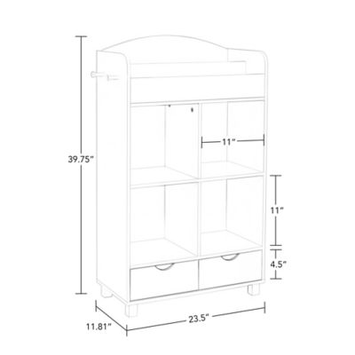 river ridge cubby storage