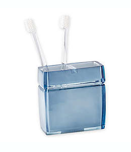 Portacepillos de dientes de resina CHF Industries Porter color azul
