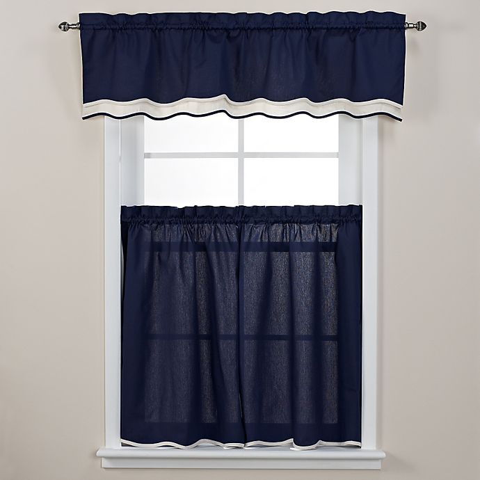 Pipeline Window Curtain Tier Pairs and Valance
