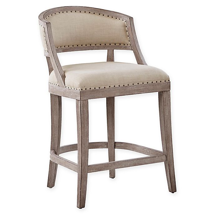 Madison Park Tuscan Counter Stool In, What Height Should Kitchen Bar Stools Bed Bath And Beyond Be
