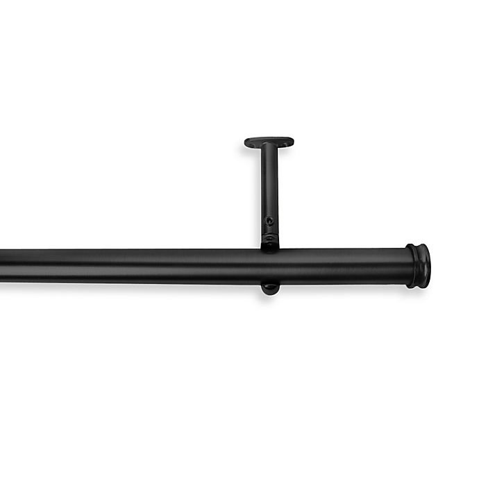 Premier Complete Decorative Dry Rod, Bed Bath And Beyond Curtain Rods Black