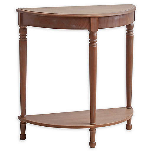 Bee Willow Home Half Round Accent, Half Round End Table