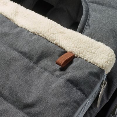 jj cole car seat cover grey