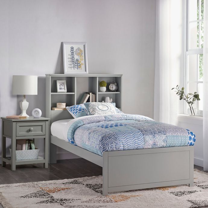 Hillsdale Caspian Twin Bookcase Bed with Night Stand buybuy BABY
