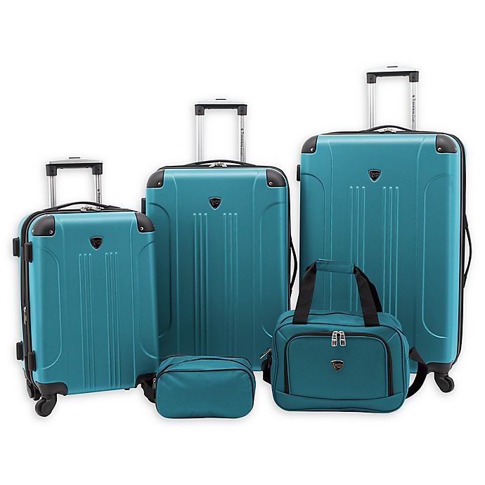 Traveler's Club® Chicago Plus 5-Piece Hardside Spinner Luggage Set