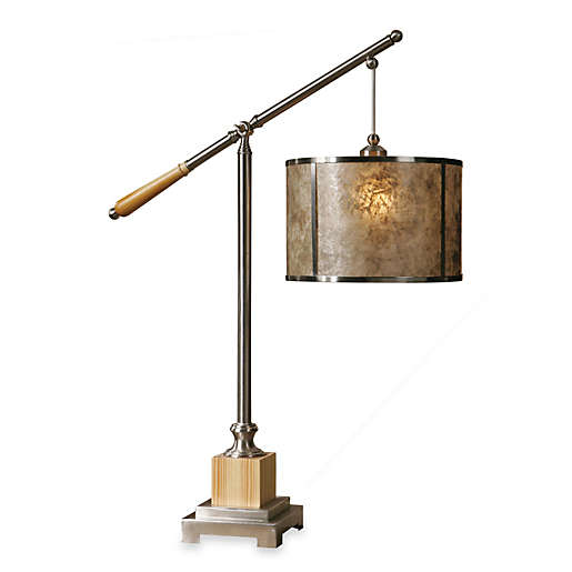 Uttermost Sitka Lantern Lamp In Silver, Uttermost Sitka Table Lamp