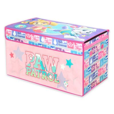 paw patrol collapsible toy box