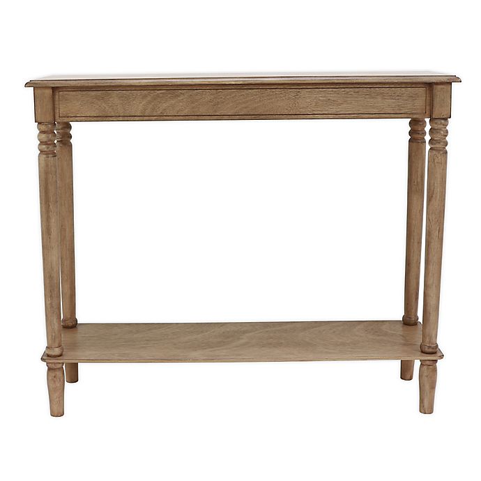 Decor Therapy Simplify Console Table in Sahara