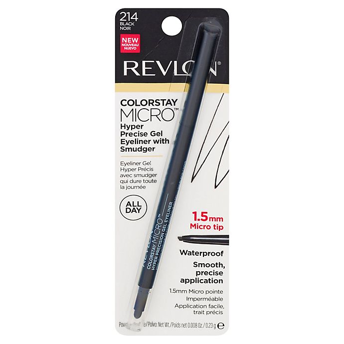 Revlon 0.008 oz. ColorStay™ Micro Hyper Waterproof Precise Gel Eyeliner in Black (214)