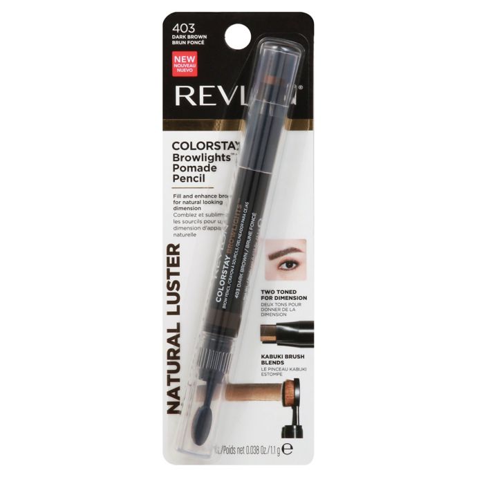 Revlon® Colorstay™ Browlights™ Eyebrow Pomade Pencil In Dark Brown