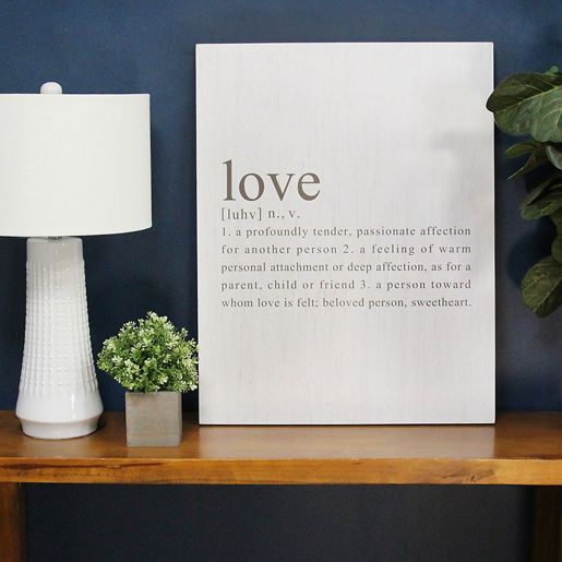 Stratton Home Decor Definition Of Love Wall Art Bed Bath Beyond