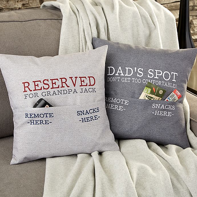 For Him Personalized Pocket Pillow