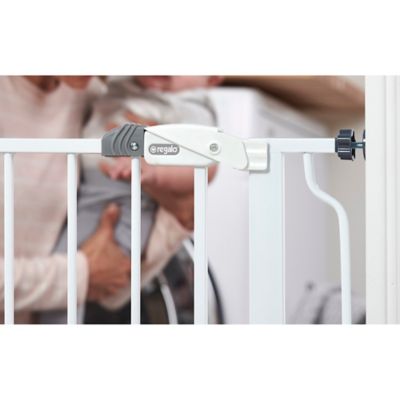 regalo easy step metal walk through safety gate