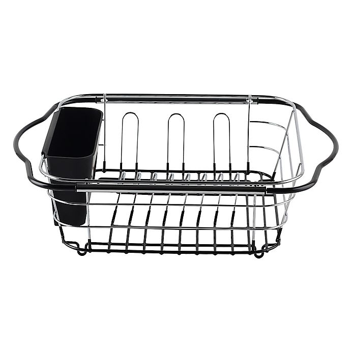 Details about   US 2-Tiers Dish Drying Rack Dish Rack Drainer Holder Kitchen Storage Space  Θ 