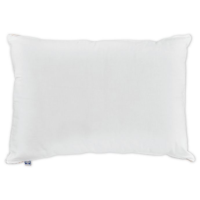 Sealy® Cotton Medium Support Back/Stomach Sleeper Bed Pillow