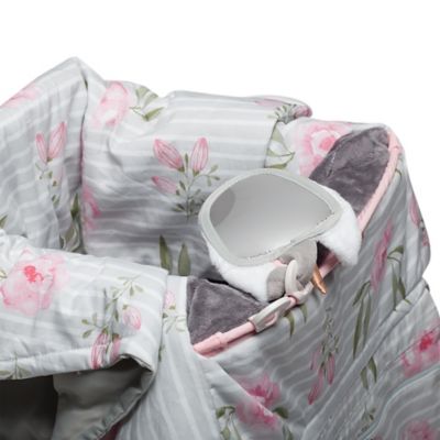 boppy shopping cart cover pink