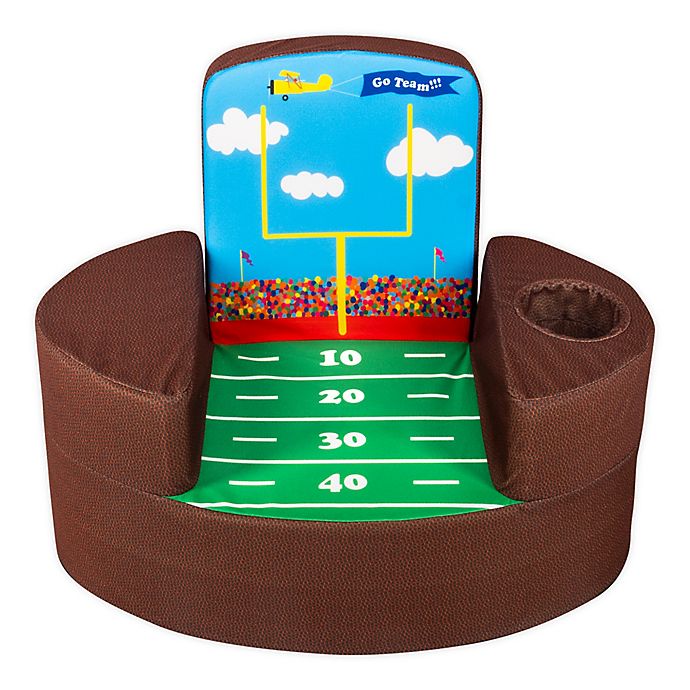Marshmallow Furniture Flip See Do 4 in 1 Comfy Foam Toddler Chair Football Game for sale online 