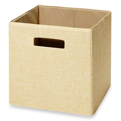 Real Simple® Fabric Drawer in Khaki - Bed Bath &amp; Beyond