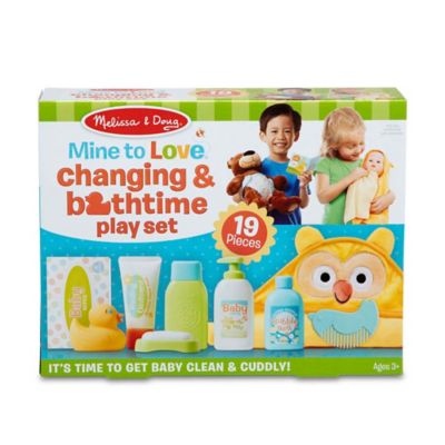 melissa and doug mine to love deluxe baby care play set