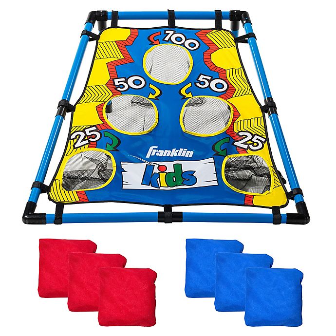 Includes 8 ... Franklin Sports Replacement Bean Bags for Cornhole 