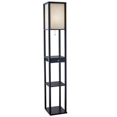 Etagere Floor Lamp with Drawer - Bed Bath & Beyond