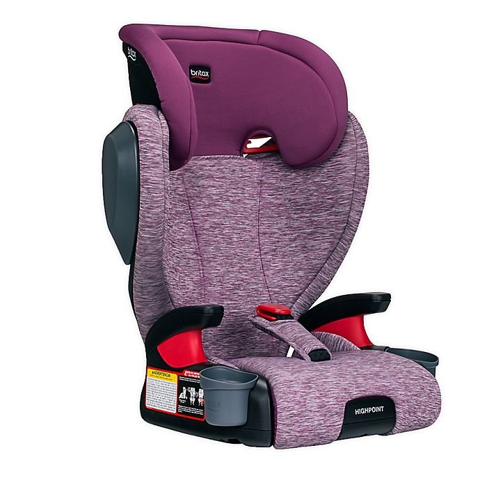 Britax® Highpoint™ 2-Stage Belt-Positioning Booster Car Seat in Mulberry