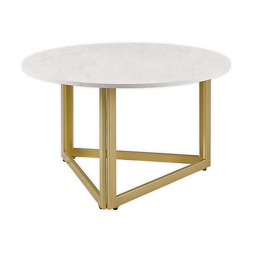 Modern 30 Inch Round Coffee Table, Round Marble Coffee Table Toronto
