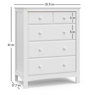 graco benton pebble gray dresser