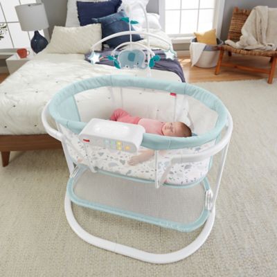 fisher price soothing motions bassinet