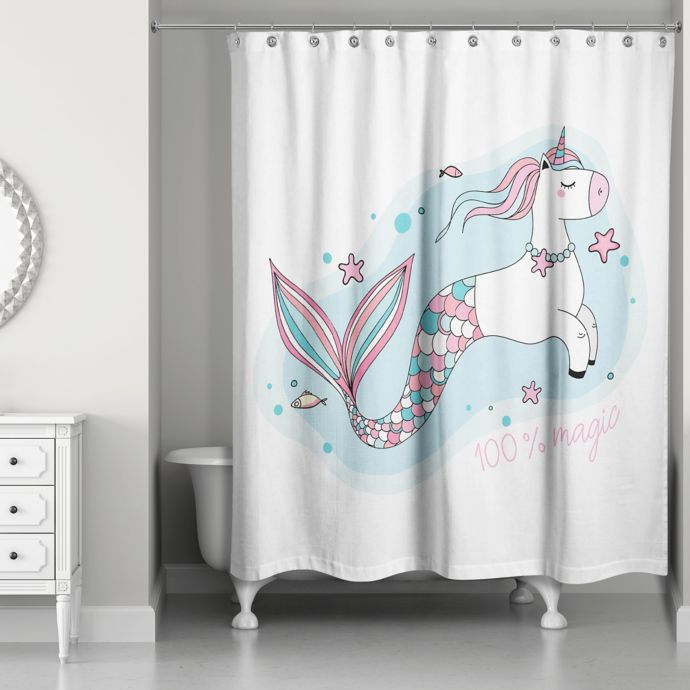 Details about   Pillowfort Unicorn Shower Curtain 