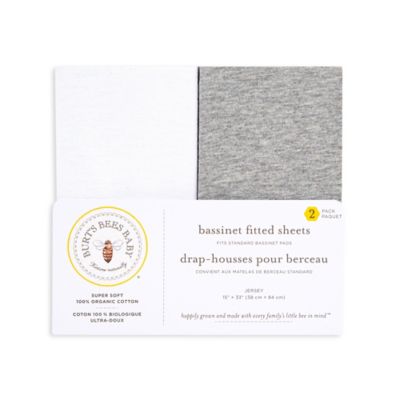 burt's bees bassinet sheet